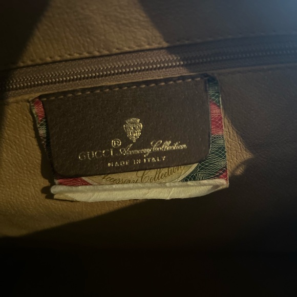 Authentic Gucci Boston Satchel Bag Brown Monogram Coated Canvas - Picture 13 of 16